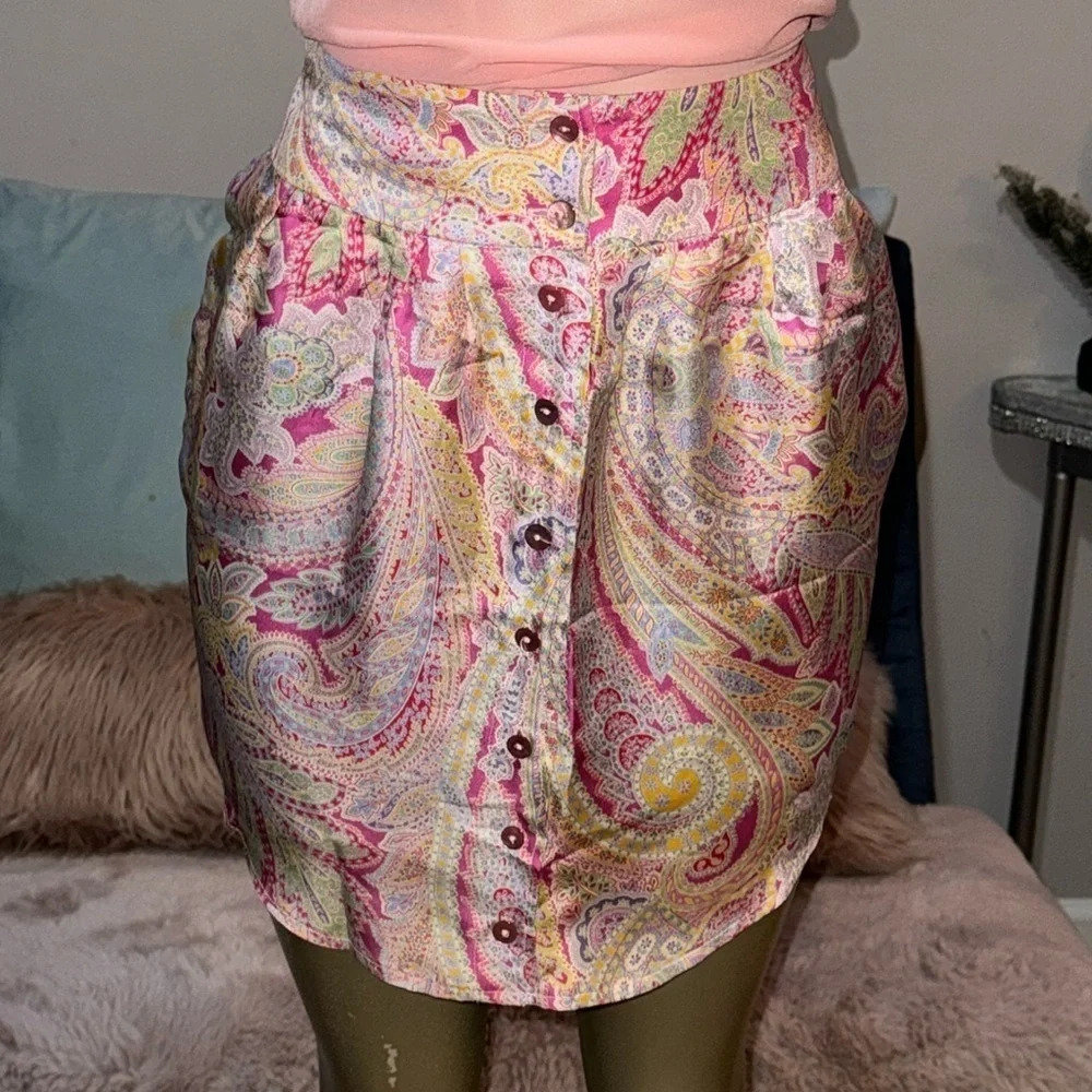 Altea silk skirt Size Medium 100% silk